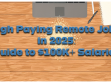 high paying remote jobs